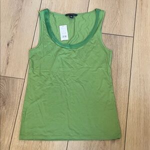 Banana Republic Green Sleeveless Top
